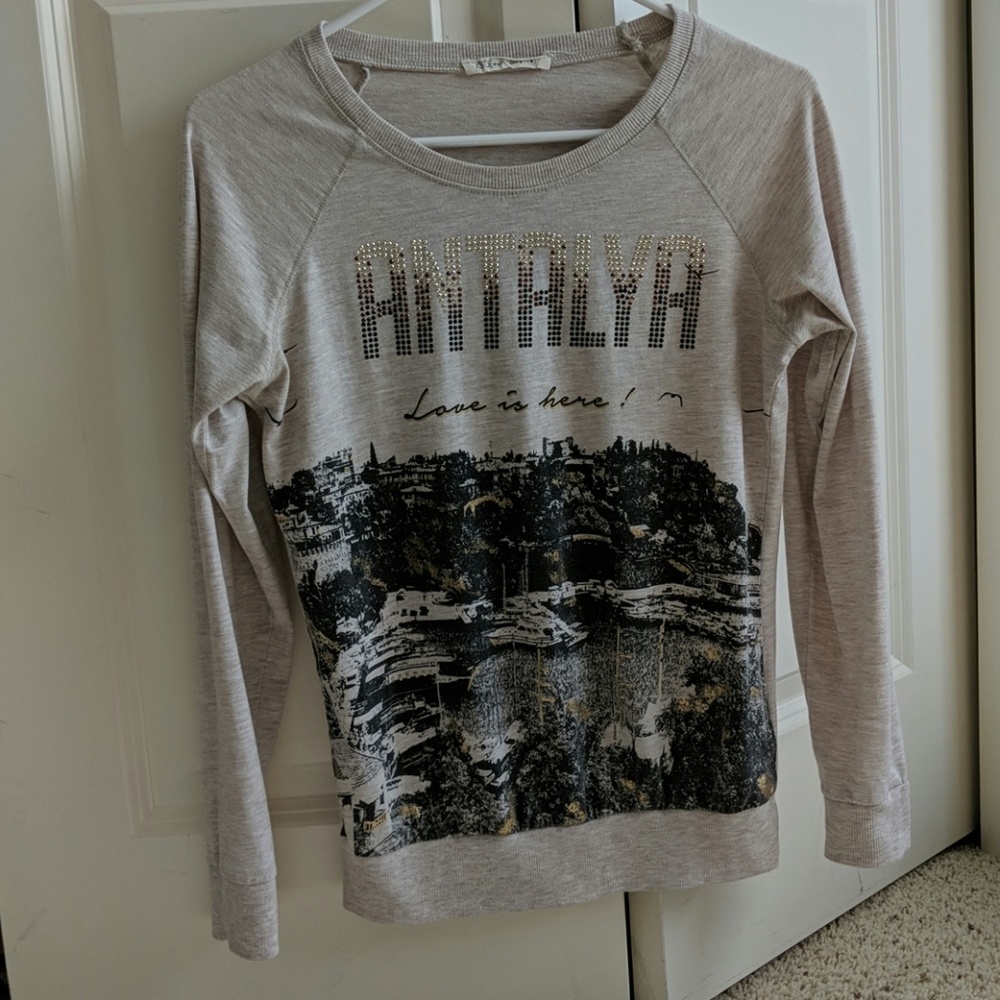 XSIDE With Love Long Sleeve Antalya T-Shirt